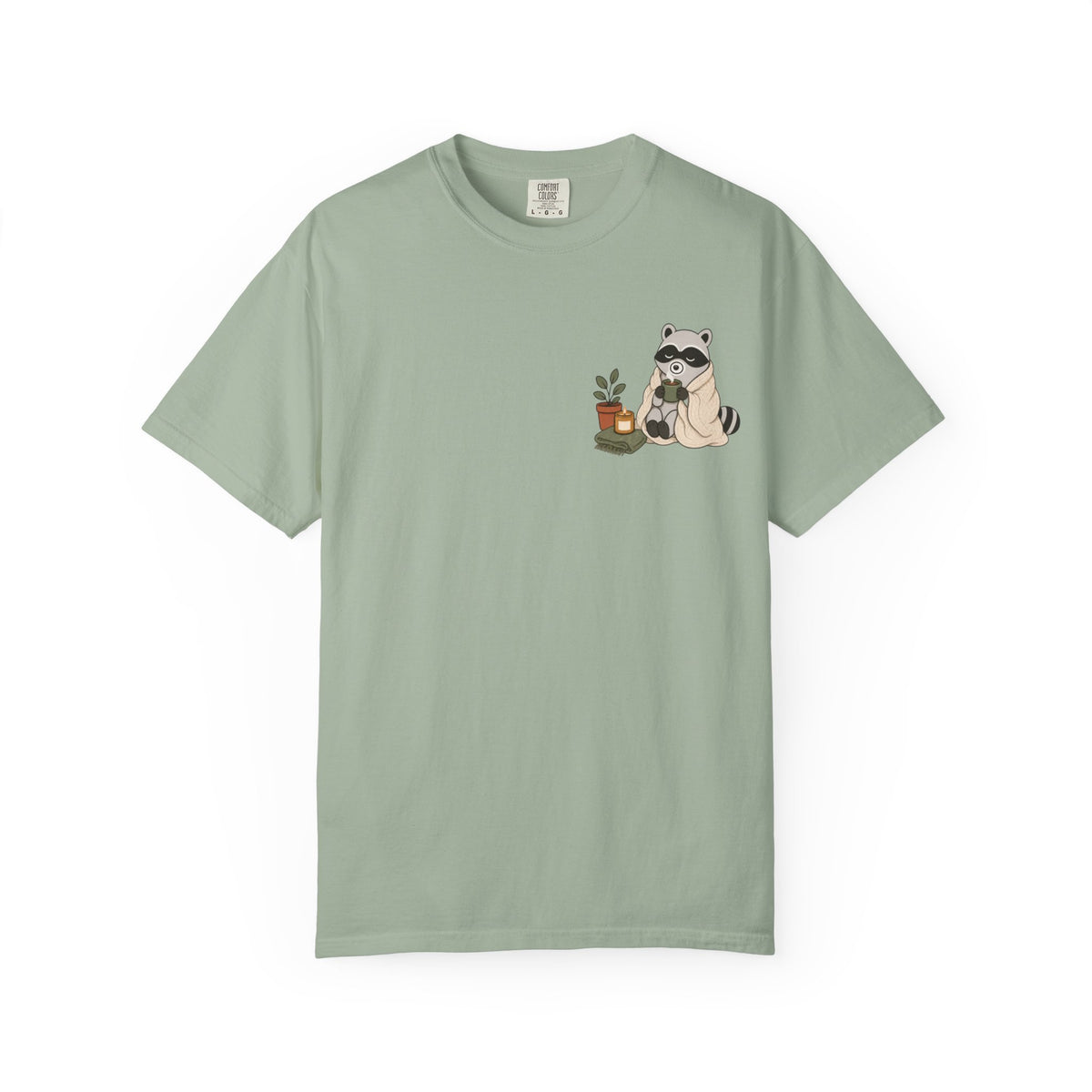 Cozy Raccoon "Officially Unbothered" T-Shirt
