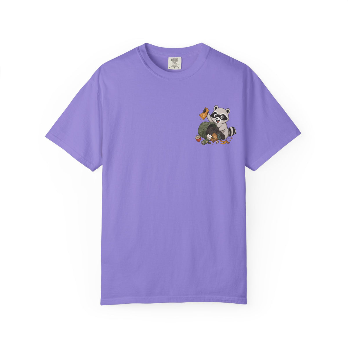 T-Shirt — "Certified Chaos Gremlin" Cute Raccoon Graphic Tee