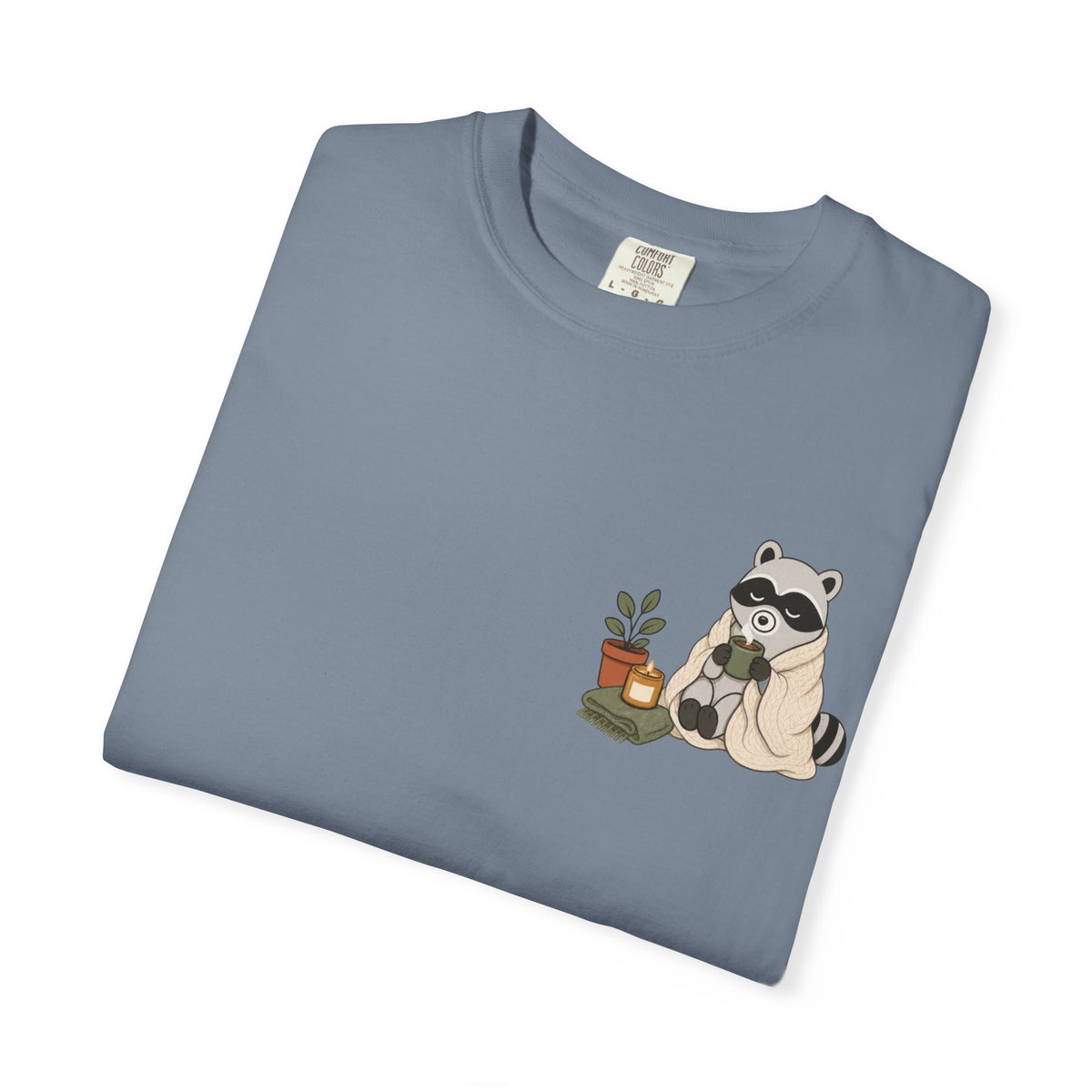 Cozy Raccoon "Officially Unbothered" T-Shirt