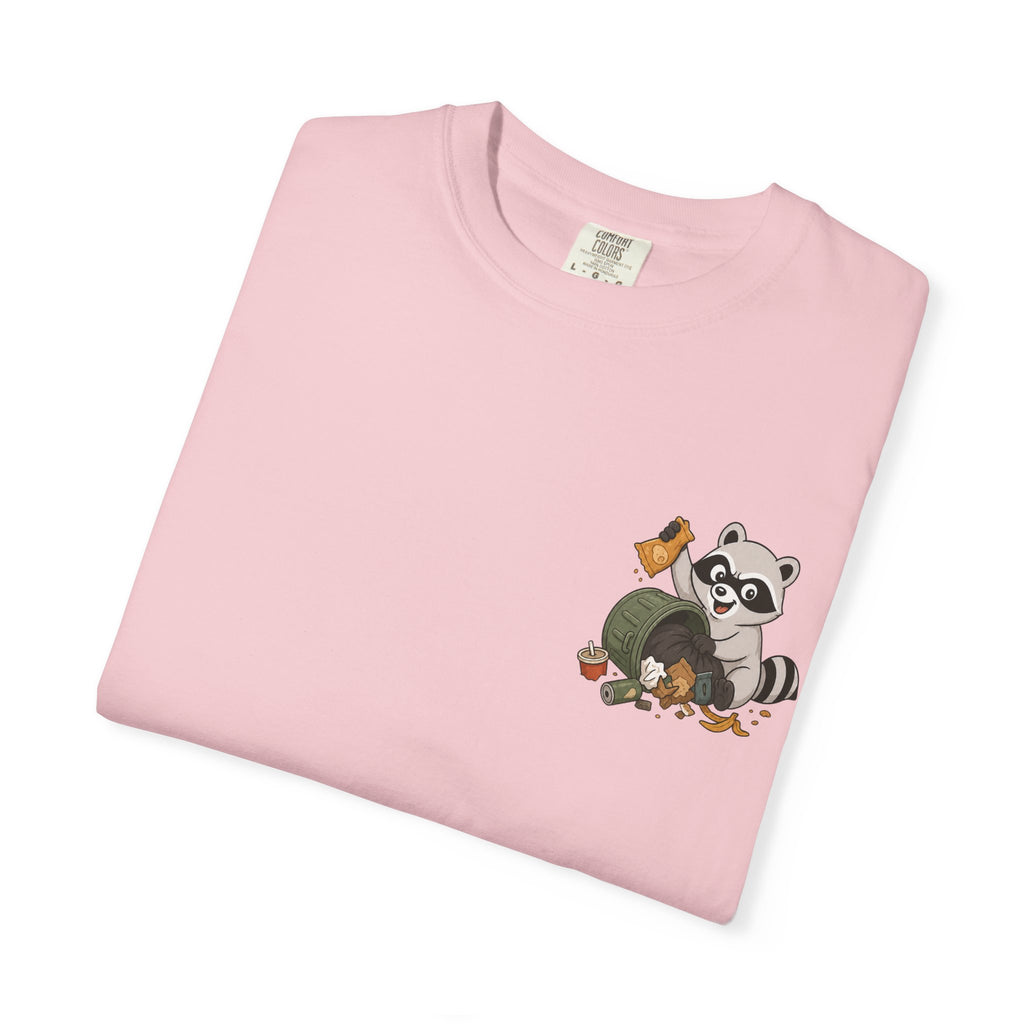 T-Shirt — "Certified Chaos Gremlin" Cute Raccoon Graphic Tee