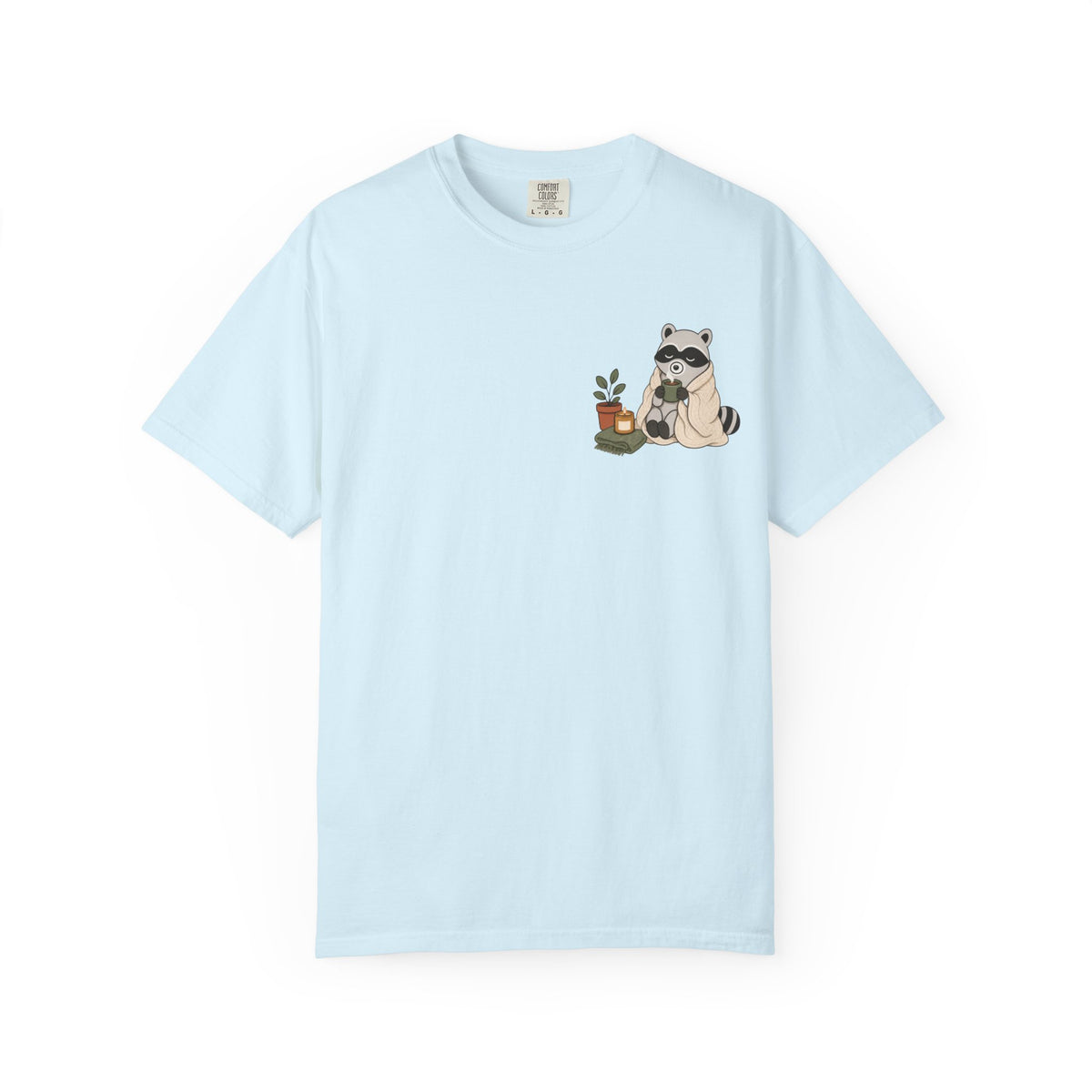 Cozy Raccoon "Officially Unbothered" T-Shirt