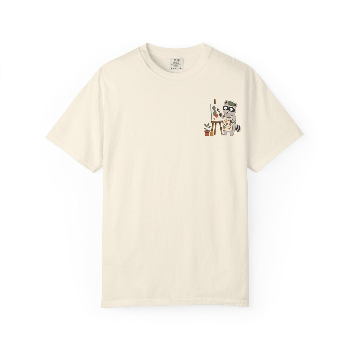 Professional Mess Maker T-Shirt — Cute Raccoon Artist Graphic Tee