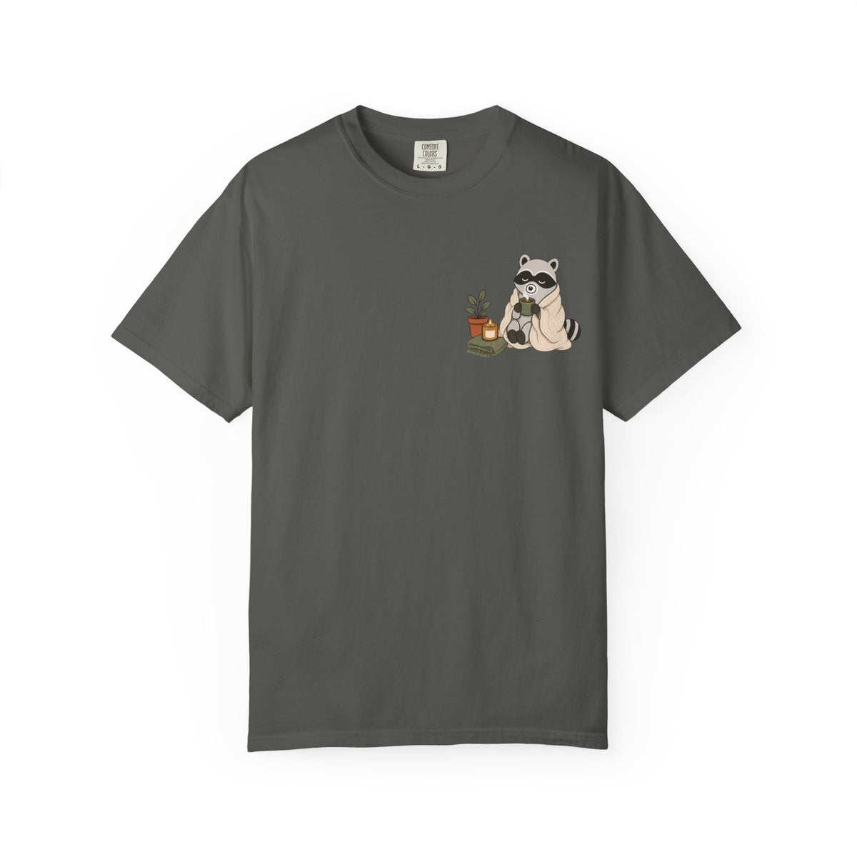 Cozy Raccoon "Officially Unbothered" T-Shirt