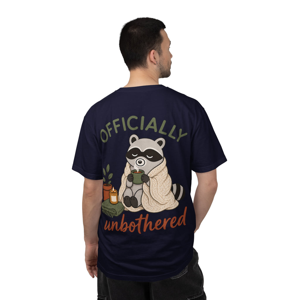 Cozy Raccoon "Officially Unbothered" T-Shirt