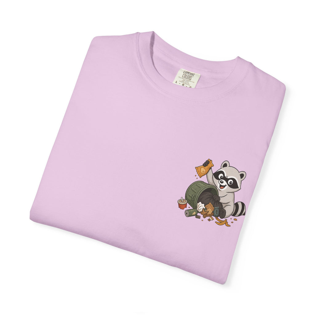 T-Shirt — "Certified Chaos Gremlin" Cute Raccoon Graphic Tee