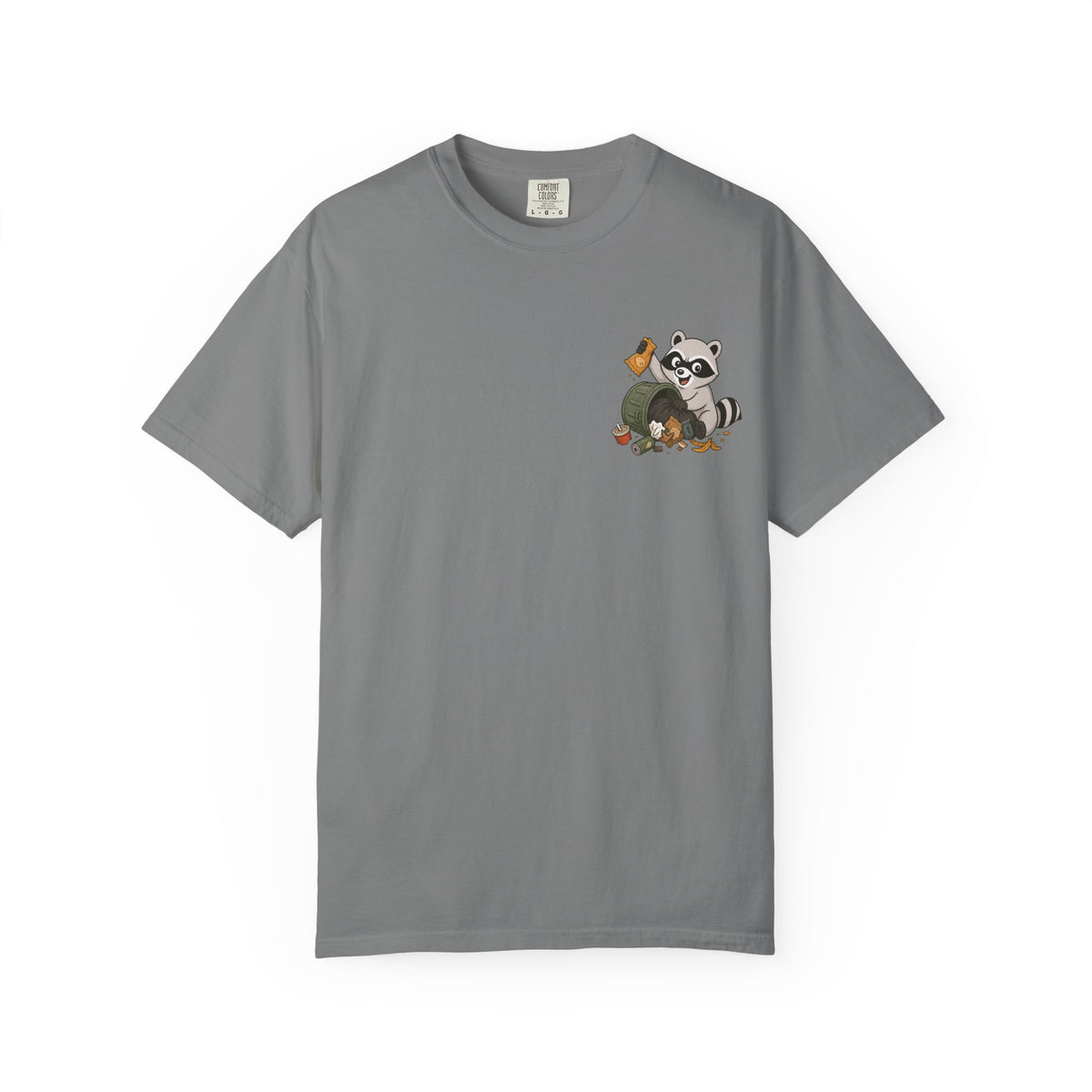 T-Shirt — "Certified Chaos Gremlin" Cute Raccoon Graphic Tee