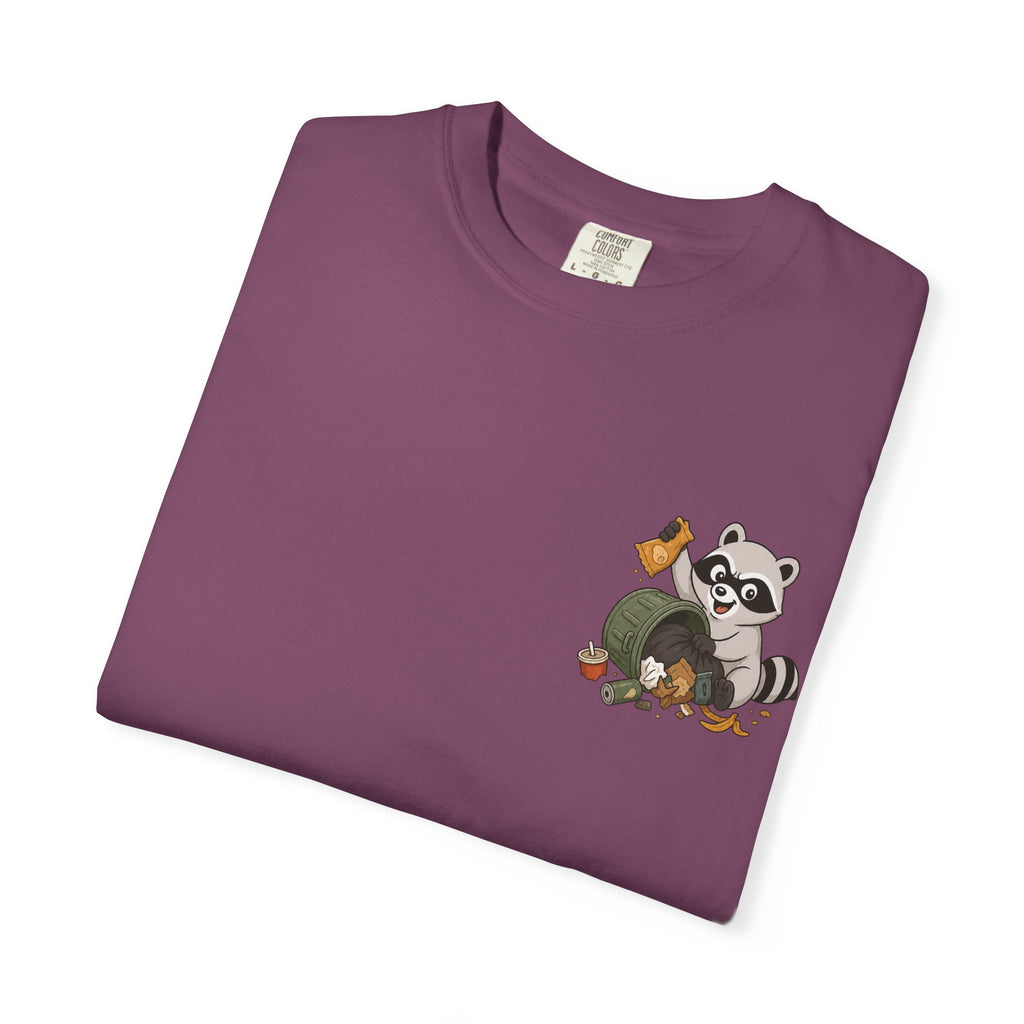 T-Shirt — "Certified Chaos Gremlin" Cute Raccoon Graphic Tee