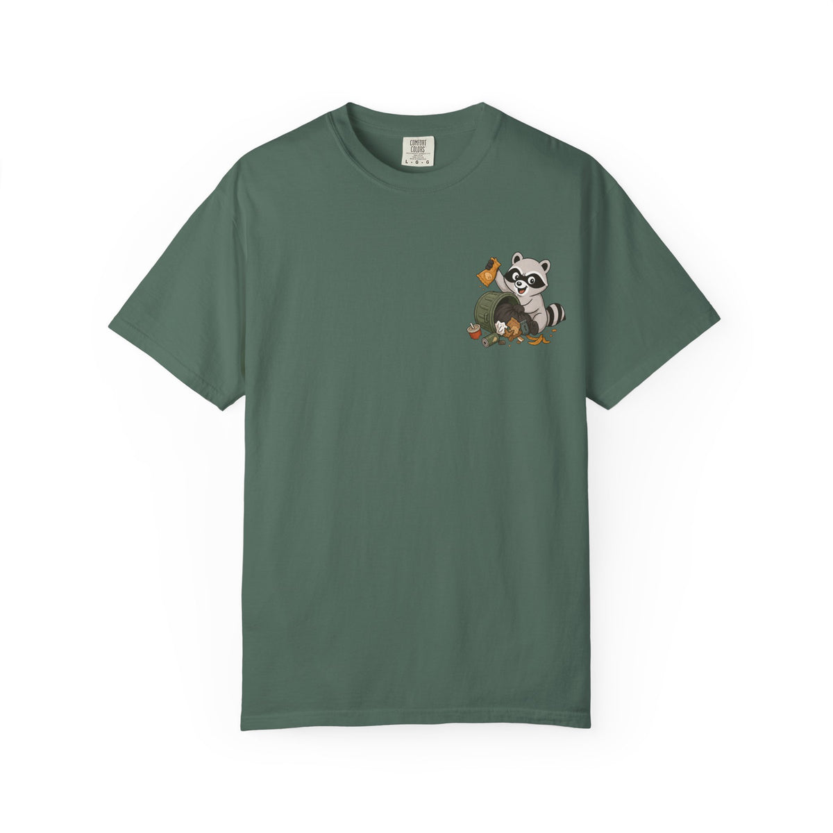 T-Shirt — "Certified Chaos Gremlin" Cute Raccoon Graphic Tee