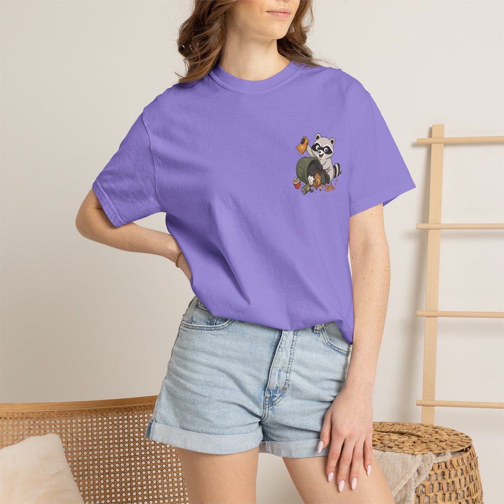 T-Shirt — "Certified Chaos Gremlin" Cute Raccoon Graphic Tee