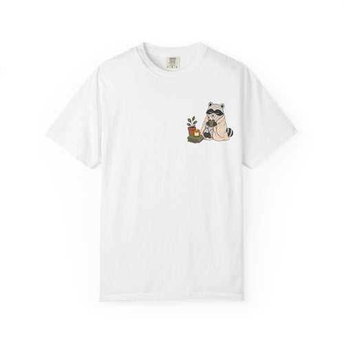 Cozy Raccoon "Officially Unbothered" T-Shirt