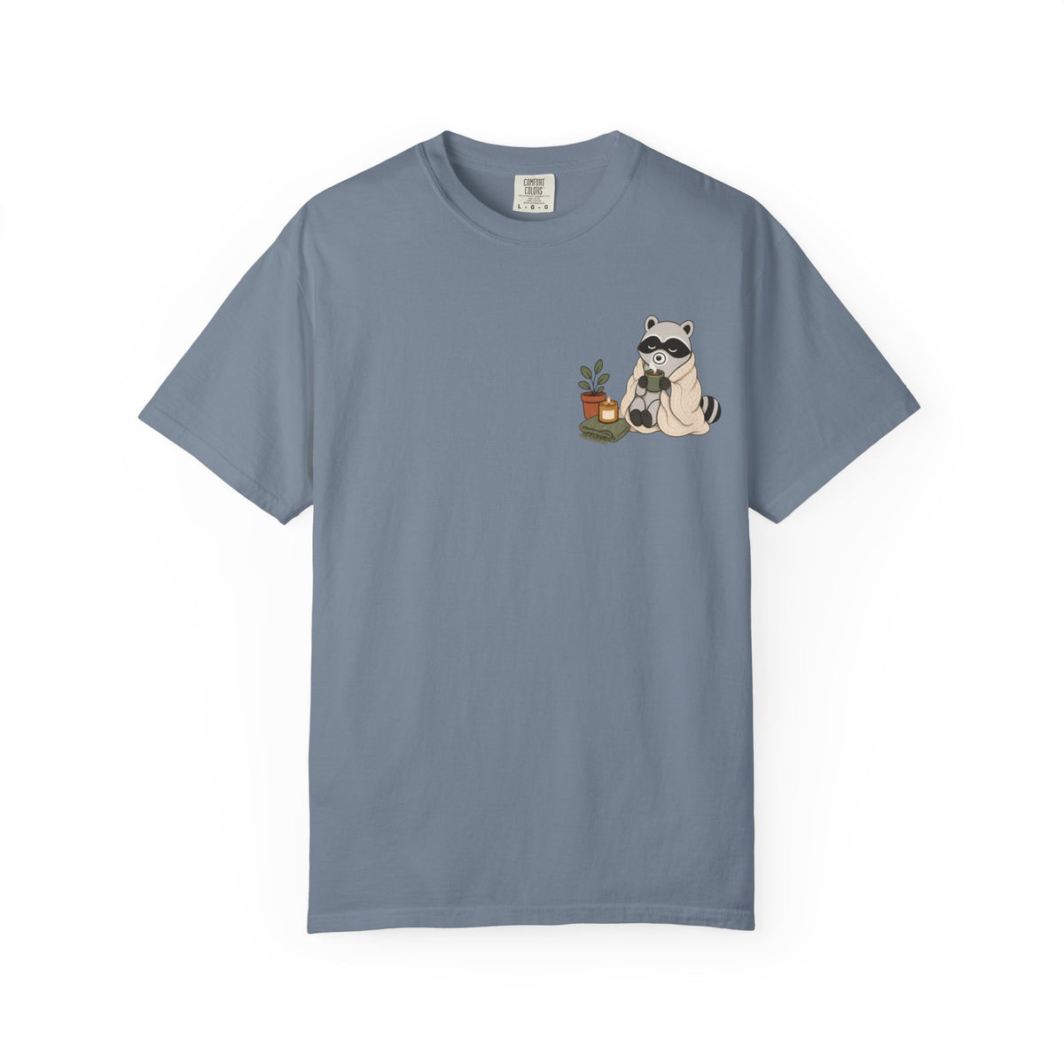 Cozy Raccoon "Officially Unbothered" T-Shirt