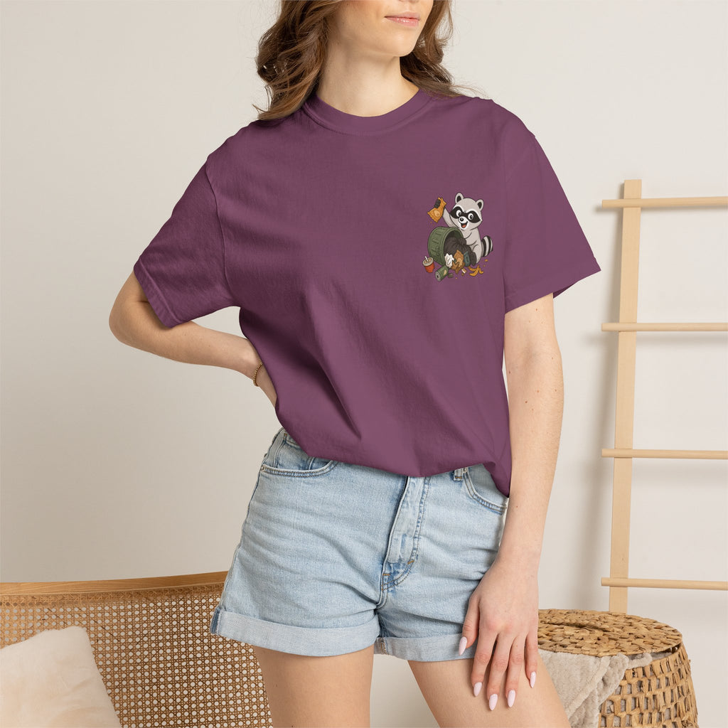 T-Shirt — "Certified Chaos Gremlin" Cute Raccoon Graphic Tee