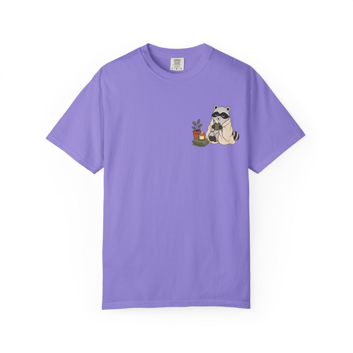 Cozy Raccoon "Officially Unbothered" T-Shirt