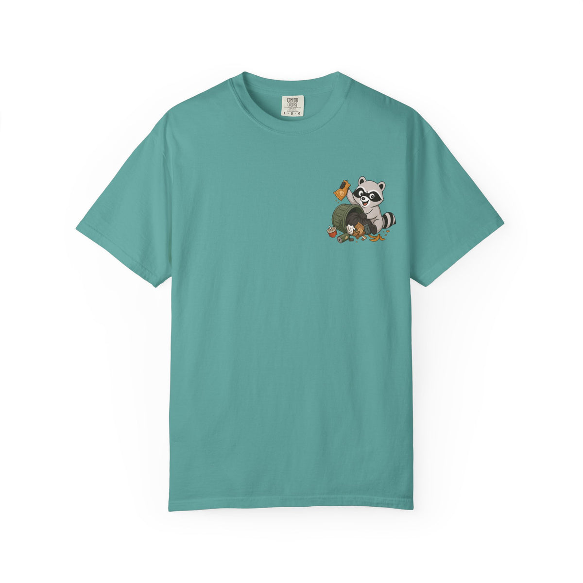 T-Shirt — "Certified Chaos Gremlin" Cute Raccoon Graphic Tee