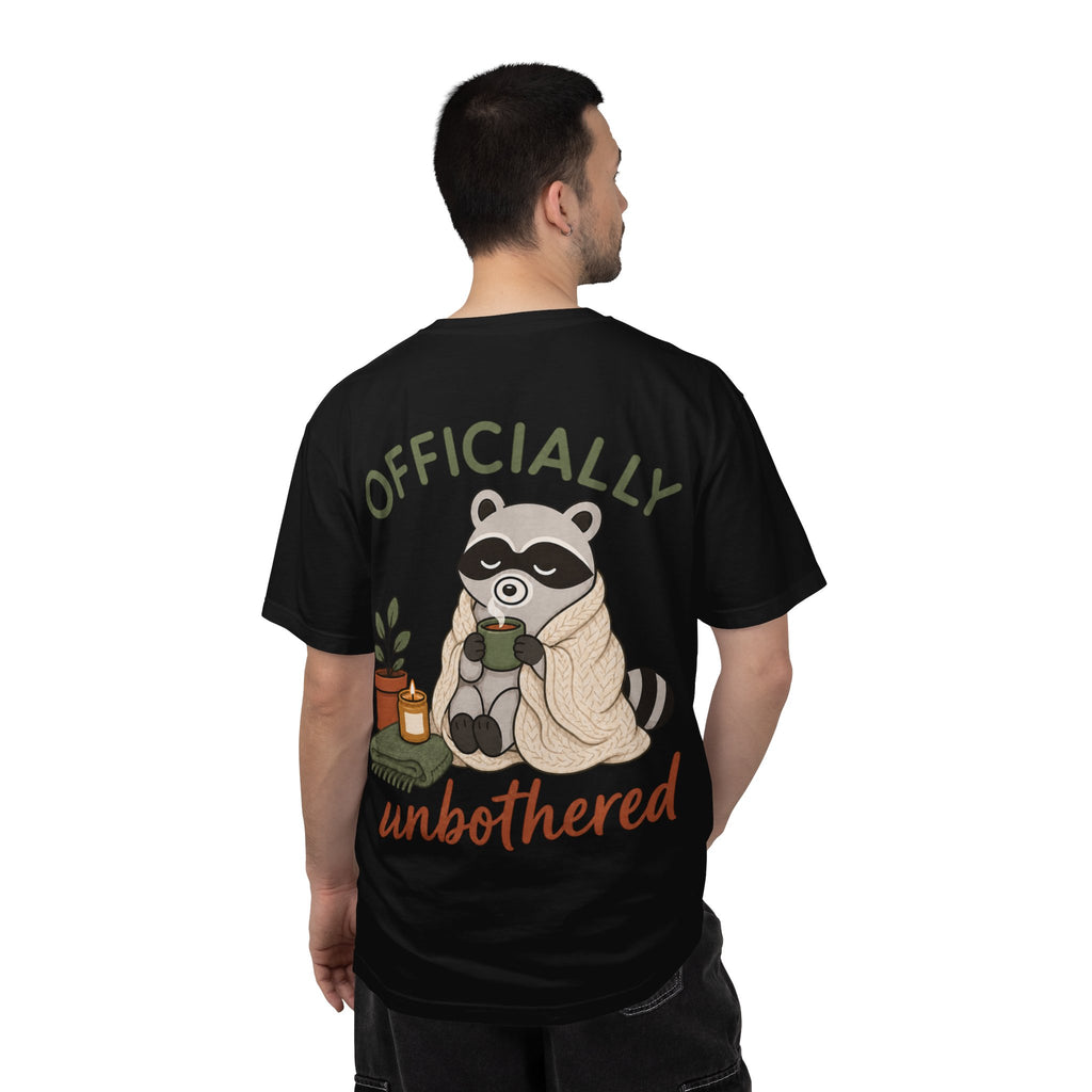 Cozy Raccoon "Officially Unbothered" T-Shirt