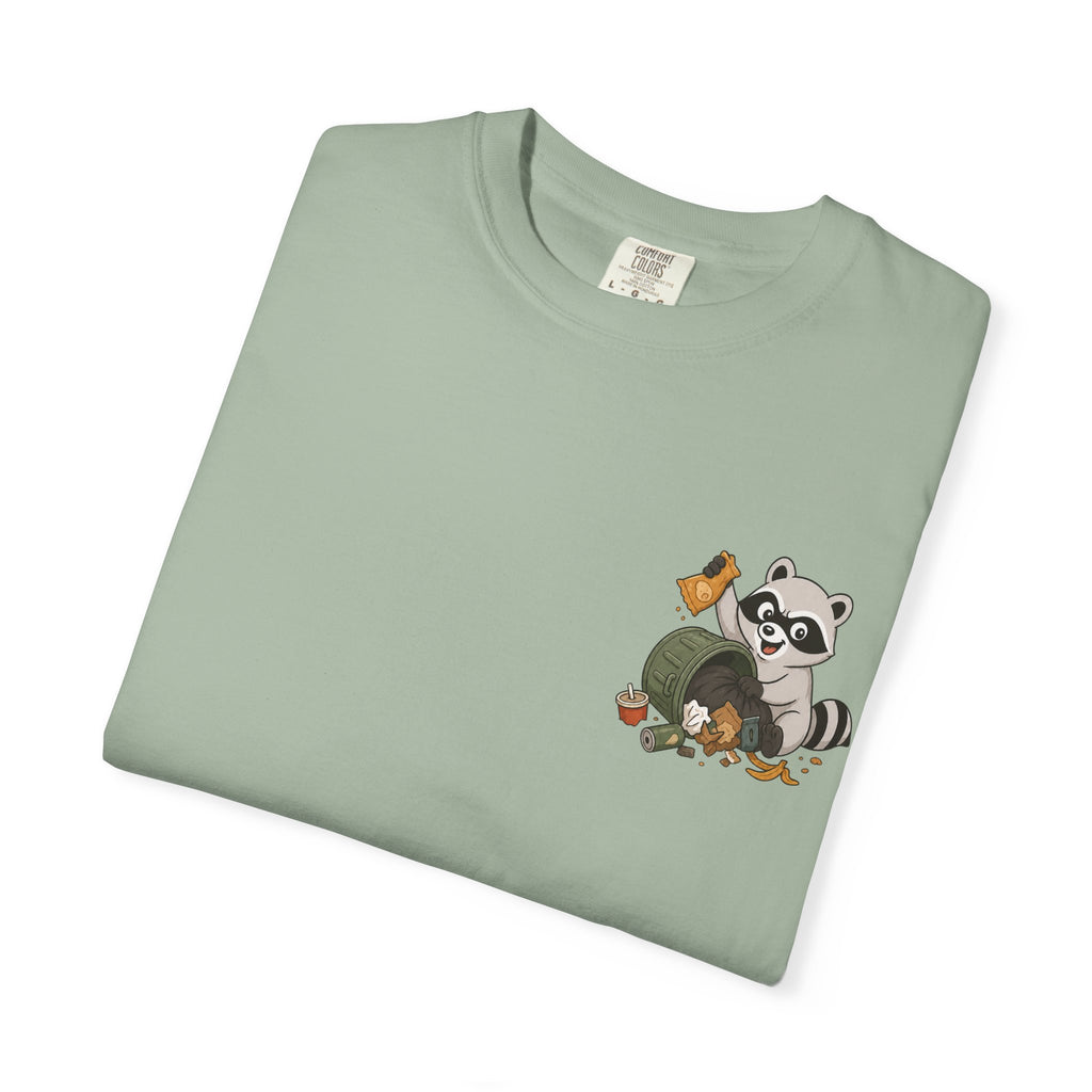 T-Shirt — "Certified Chaos Gremlin" Cute Raccoon Graphic Tee
