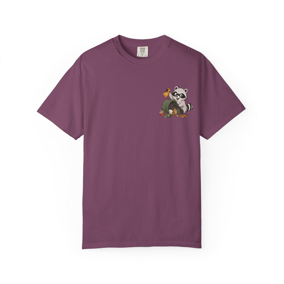 T-Shirt — "Certified Chaos Gremlin" Cute Raccoon Graphic Tee