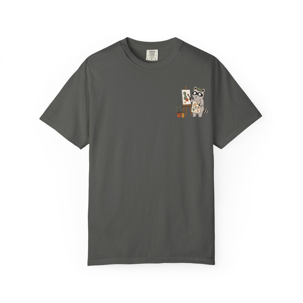 Professional Mess Maker T-Shirt — Cute Raccoon Artist Graphic Tee