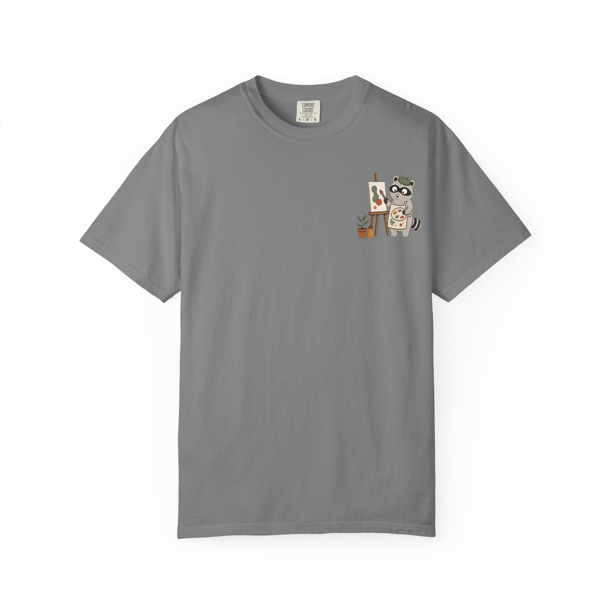 Professional Mess Maker T-Shirt — Cute Raccoon Artist Graphic Tee
