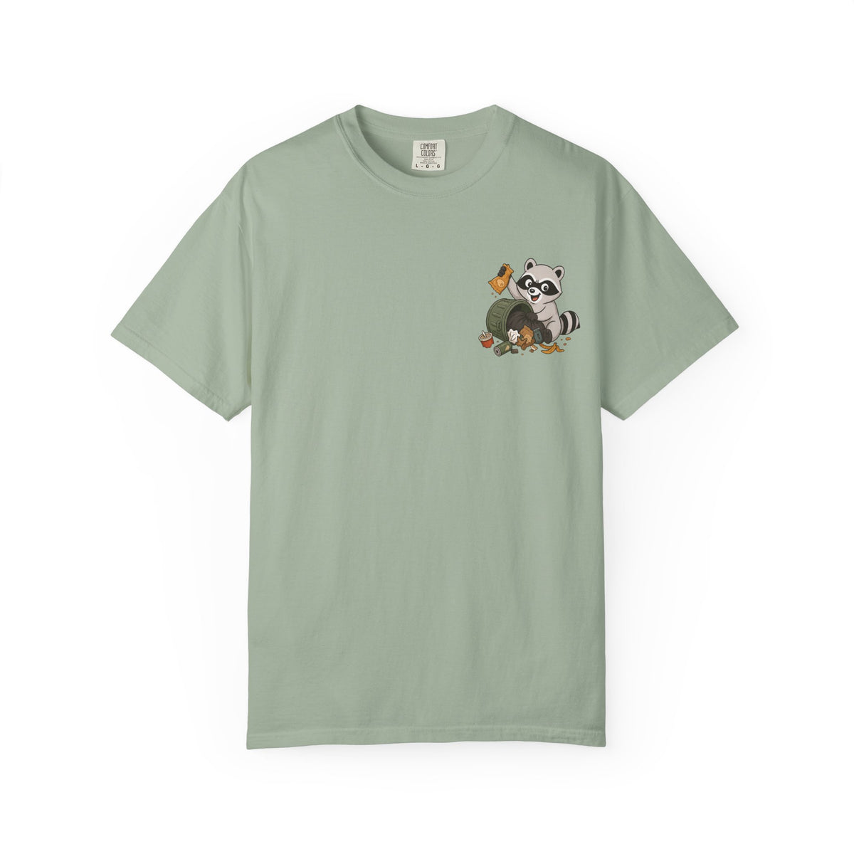 T-Shirt — "Certified Chaos Gremlin" Cute Raccoon Graphic Tee