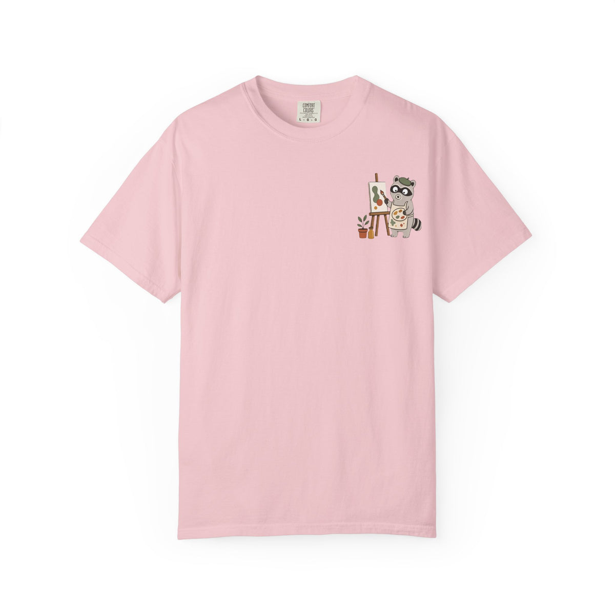 Professional Mess Maker T-Shirt — Cute Raccoon Artist Graphic Tee