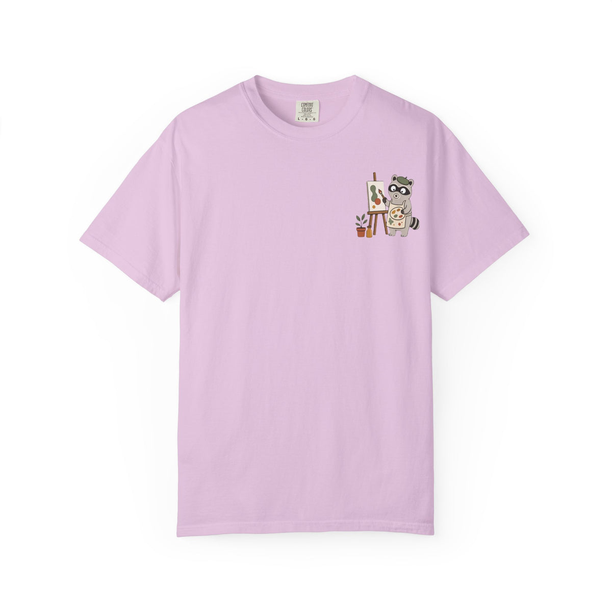 Professional Mess Maker T-Shirt — Cute Raccoon Artist Graphic Tee