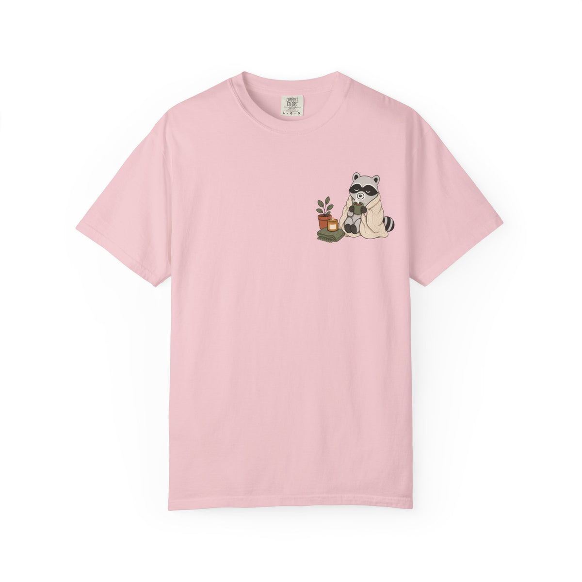 Cozy Raccoon "Officially Unbothered" T-Shirt