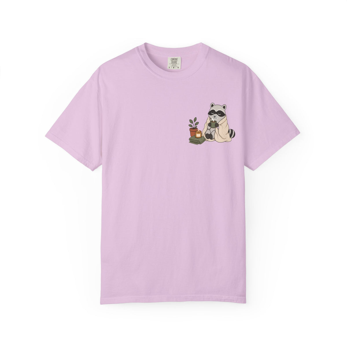 Cozy Raccoon "Officially Unbothered" T-Shirt